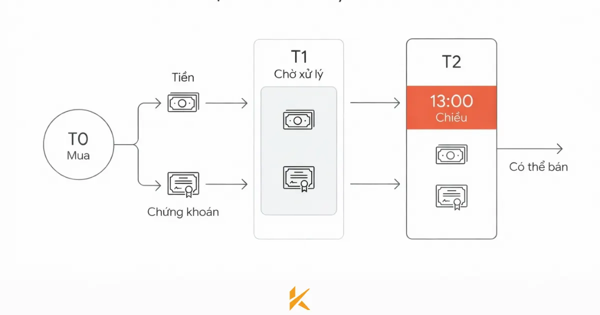 Cơ chế vận hành chu kỳ thanh toán t+2.5 Cơ chế vận hành chu kỳ thanh toán t+2.5